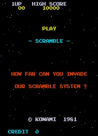 Scramble must rate as one of the best games ever... | Classic Replay