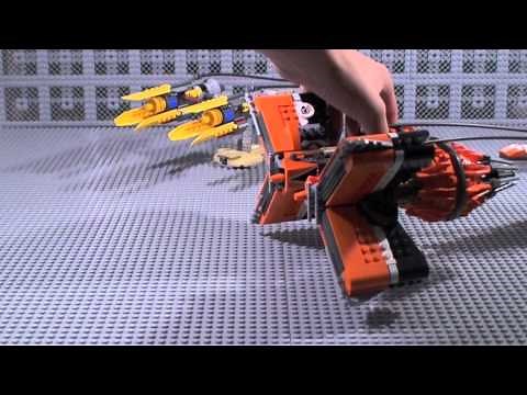 LEGO Star Wars Anakin's and Sebulba's Podracers Review 7962