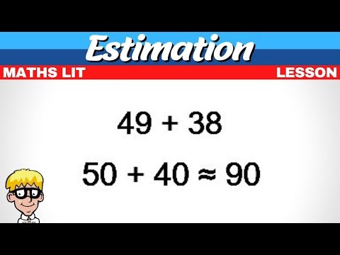 Estimation Maths Literacy