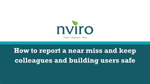 How to report a near miss and keep colleagues and building users safe - Portuguese version | Melanie Osborne