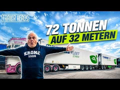 32 Meters, 72 Tons: This KRONE Long HGV is not for beginners. | TRAILER HEADS