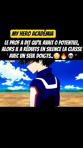 Izuku Midoriya fait le show😱🔥 #anime #mha #myheroacademia #deku #animeedit #manga #bnha #shorts