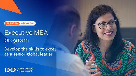 IMD Executive MBA: Your EMBA Journey with IMD