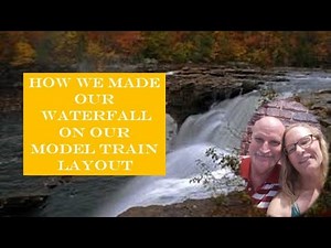 STEP 31: USING WATER EFFECTS FROM WOODLAND SCENICS TO MAKE WATERFALLS