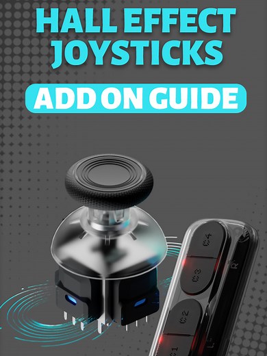 HEX PHANTOM HALL EFFECT JOYSTICKS ADD ON GUIDE is here! Let's gooo🦾 #videogames #playstation5#halljoystick Back us now: Link in bio! #ps5controller #ps5 #playstation #xbox#dualsensecontroller #dualsense #dualsenseedge #gaming #PS5Share #Steam #pc #pcgamingsetup #pctips #hexgaming #hexcontroller