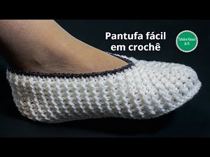 Easy Crochet Slippers for Adults (US Terms)