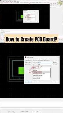 How to create new PCB Board file? #orcad #pcbengineering #electronics #pcbdesign #pcb #ytshorts