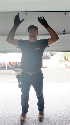 POV: You’re in the middle of a garage door replacement…