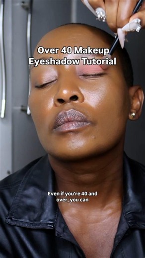 Eyeshadow tutorial on mature skin ✨️