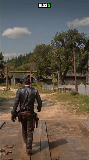 Red Dead Redemption 2 WITH DLSS 5 #rdr2 #comparison #tech