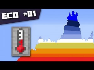 If Minecraft had Temperatures - Ecosystem Episode 1