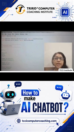 How to Make AI Chatbot - Learn AI & Python - TCCI
