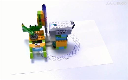 【五十川芳仁】WeDo绘图机-乐高WeDo WeDo Spirograph - LEGO WeDo