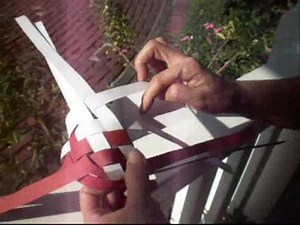 How to make a Woven Paper Dove
