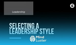 Mind Luster - Learn Selecting a Leadership Style