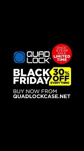 43 reactions · 6 comments | ⚠️ Black Friday Sale. 30% Off Everything ⚠️ Strongest & Most Secure Motorcycle Mounts Millions Sold Worldwide! | QUAD LOCK | Facebook