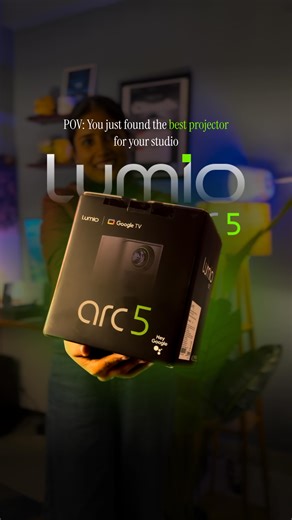 Anishka Kumari on Instagram: "Projector Price ⬇️ Rs.17,990 ✅ Comment “Link” to get the link directly in your DMs / Link in bio Here’s my review: Lumio Arc 5 really surprises you on a few things like the projection quality, audio experience and how easy it is to install and use. It’s literally plug and play. ✅ Video quality: You get around 100 inch of output with sharp image and brightness is a 9/10 in a dark room. I really liked how it becomes kinda theater experience. ✅ Audio quality: I am new 