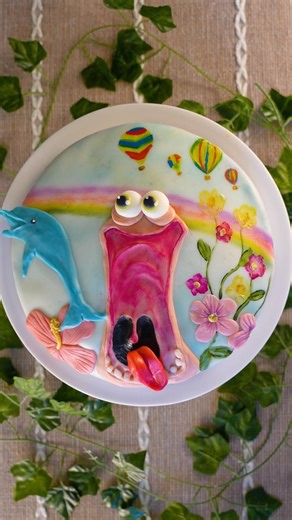 Geeking Patrick🐬🌈 #meme #shorts