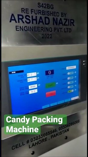 Candy Packing Machine Automation
