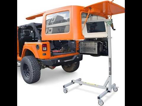 Review: Jeep Hardtop Lift - Remove Your Roof Alone in Minutes?