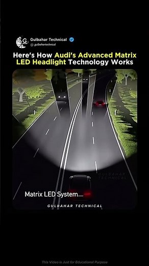 Audi’s Matrix LED Headlights | Mind-Blowing Tech You Need to See 🤯✨