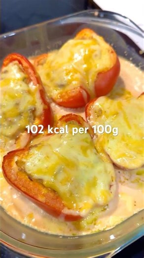 🔥 Crazy Cheesy Stuffed Peppers | Easy Oven Recipe