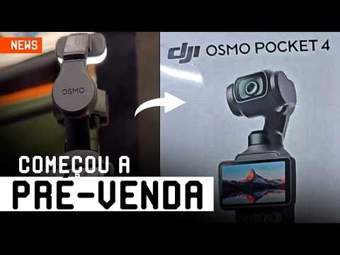 Tudo que já sabemos sobre nova Osmo Pocket 4