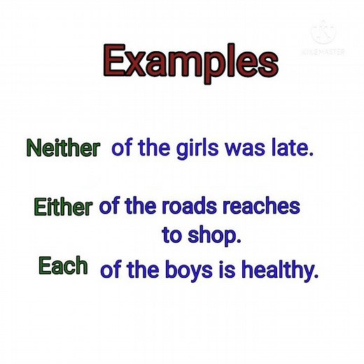Definition of Distributive pronoun and its examples || Easy grammar.