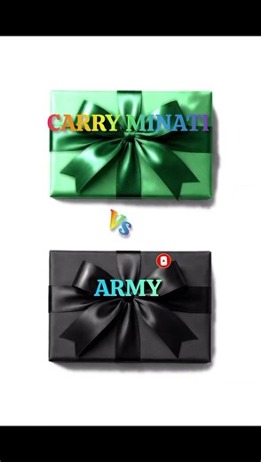 CARRYMINATI vs ARMY CHOOSE ONE GIFT BOX | C.P.Z |#shorts #viral #gift #box #army #trending #giftbox