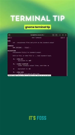 It's FOSS on Instagram: "Literally one of the best GNOME terminal tips out there! 😎"
