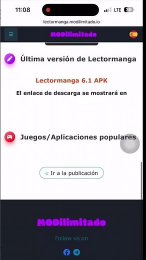 Lectormanga APK #android #gratis #modified #Modilimitado #descargar #mod #manga
