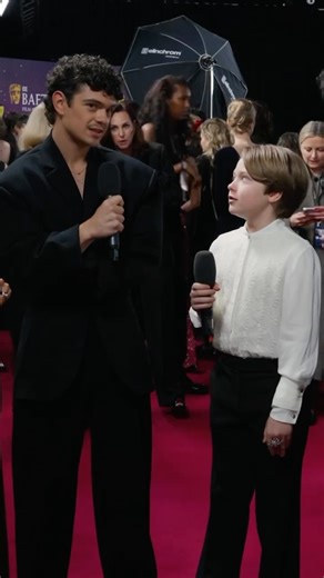 BAFTA | Noah and Jacobi Jupe also can’t stop crying at the end of Hamnet 💔 #EEBAFTAs #Hamnet #NoahJupe #JacobiJupe | Instagram