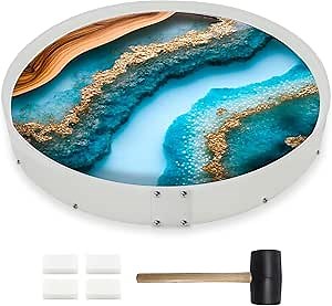 Large Round Resin Table Mold,24" Inch Reusable Detachable Deep Molds for Epoxy Resin Casting,Table Top,Coffee Table,Side Table,River Table,Tray,Epoxy Cutting Board,Home Decoration