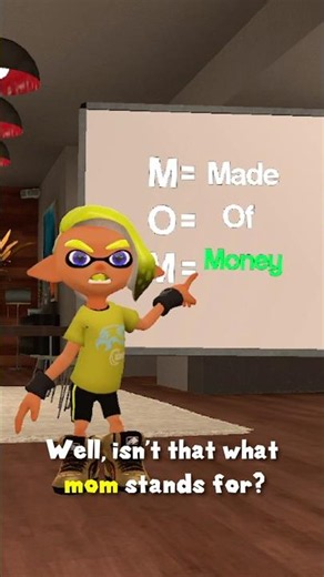 M.O.M. stands for “Made of Money”? #shorts #money #gmod #animation #smg4 #angelebenr