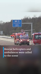 35K views · 337 reactions | At least five people were killed and several others injured after a Flixbus traveling from Berlin to Zurich veered off the A9 highway near Leipzig. | DW News | Facebook