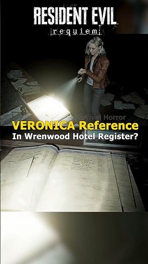 VERONICA In WRENWOOD - RESIDENT EVIL REQUIEM Easter Egg #ResidentEvil #ResidentEvilRequiem