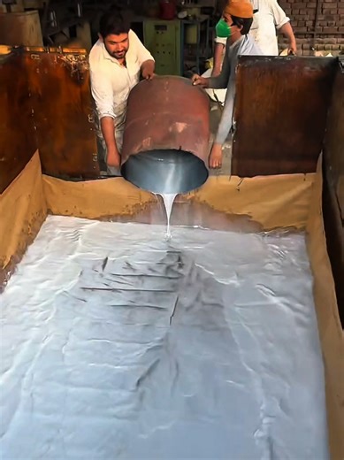 How White Foam Is Made in Factory | Foam Formula Revealed #process #factory