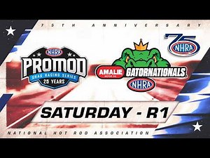 NHRA Pro Mod Series Round 1 LIVE from the AMALIE Motor Oil NHRA Gatornationals