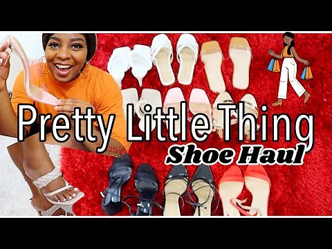 ‪@PrettyLittleThing‬ Shoe Haul | Heels and Sandals | Great Quality !!
