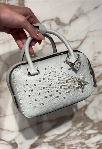 Delvaux Cool Box Nano Astral in Cloud: Luxury Awaits