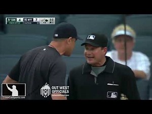 MLB 2021 June Ejections
