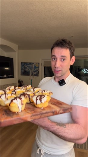 235K views · 2.3K reactions | ⚡️ Vanilla Chocolate Protein Cupcakes...