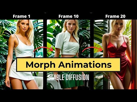 Morph Animations made EASY with AnimateDiff and Stable Diffusion (A1111)