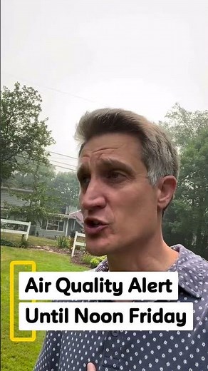 Milwaukee has broken an AQI record. Thankfully, air quality will improve tomorrow!