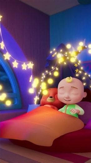 Sleepy Boba's Bed Time Fireflies! 💤#shorts #cocomelon