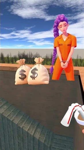 DID RUMI AND JINU ROB A BANK?! 😯🤣 #shorts #gmod