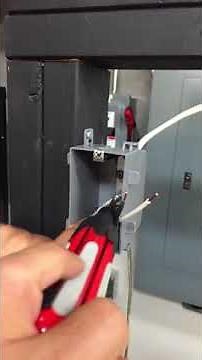 NUHEAT Thermostat tutorial videos. Step 4, Grounding the NUHEAT Mat.