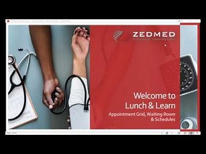 Lunch-n-Learn: Schedule Appointments and Waiting Room