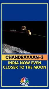 1.5K views · 27 reactions | 'Thanks for the ride, mate!' India is now even closer to the Moon as Chandrayaan-3's lander and propulsion module have separated. The crucial landing on the lunar surface is scheduled for August 23. Archana Solanki has more. #chandrayaan #chandrayaan3 #moon #rover #landing #lunarsurface | CNBC-TV18 | Facebook