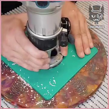 302K views · 1.6K reactions | An Insane Clock made out of Pinecones and Resin ! 勞 | Simple | Facebook